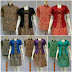 Baju Dress Batik Sarimbit New Trans