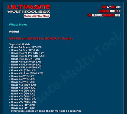 UMTv2 / UMT Pro UltimateMTK2 V2.0 latest Update 2025