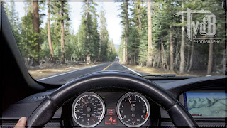 BMW at Yosemite National Park