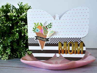 butterfly shaped mother's day card set by Wendy Sue Anderson