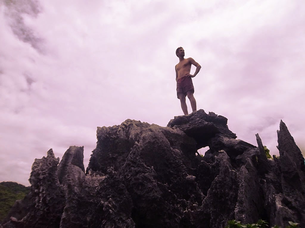 the monkey man at El Nido