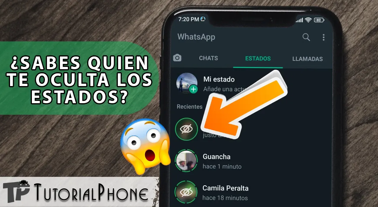 quién me oculta su estado de WhatsApp