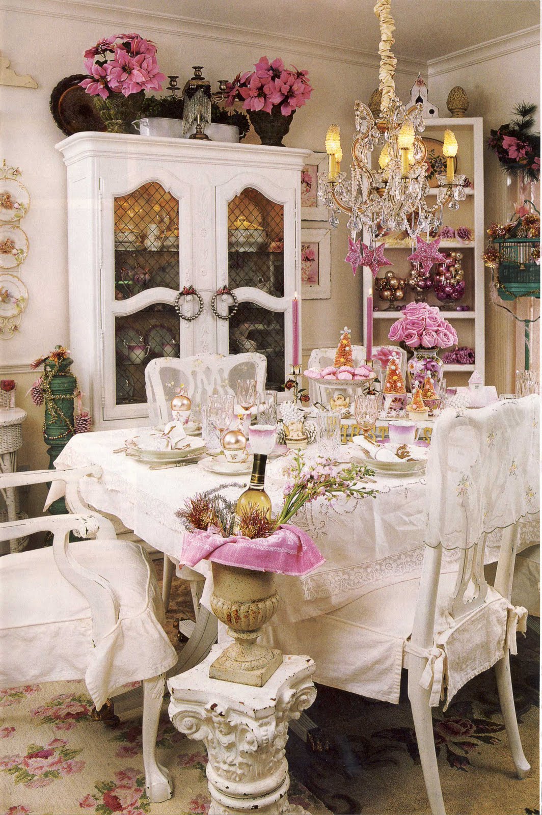 Shabby Chic Dining Room Decorating Ideas