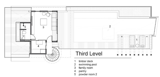 แปลนบ้าน 3 ชั้น ชั้น 3