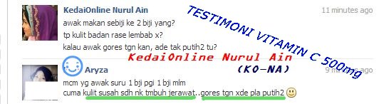 [GAMBAR][PROMOSI]TESTIMONI VITAMIN C 500MG (SARANAN PAKAR 