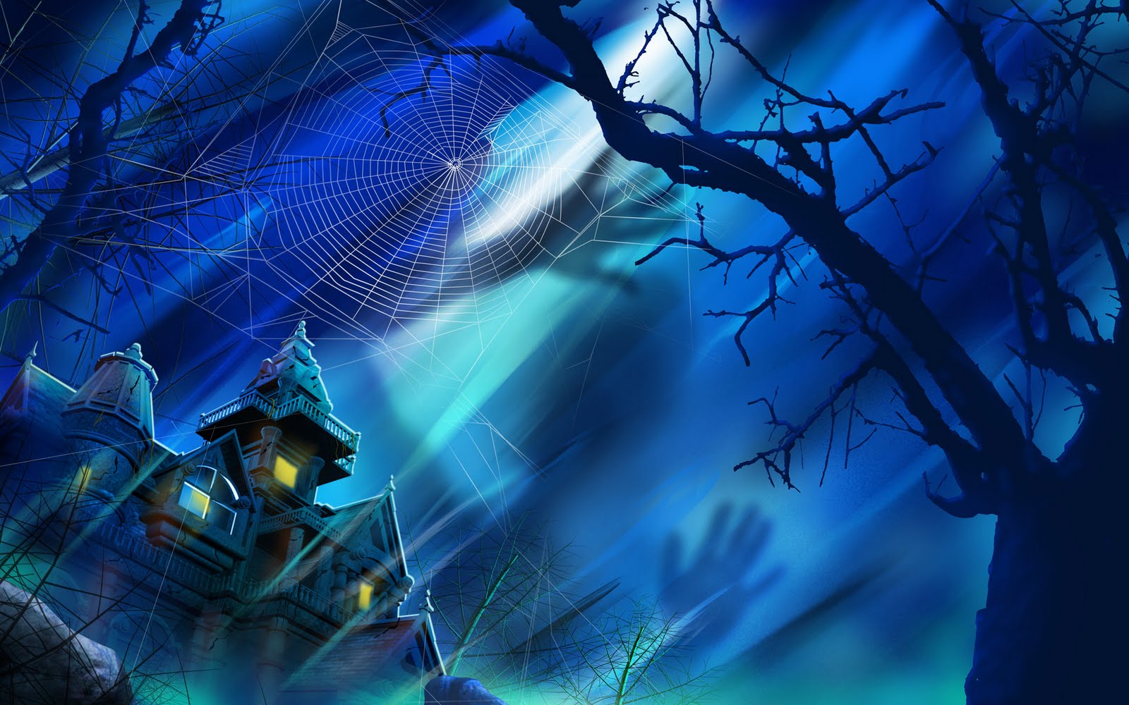 mashababko: 3d Halloween Wallpaper