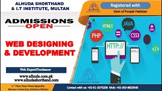 Web designing course Company Multan