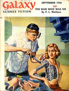 1954 bilim kurgu dergisi Galaxy'den bir sanatçının insansı robot anlayışı