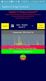 Airtel Bharti  Syphon G kings settings