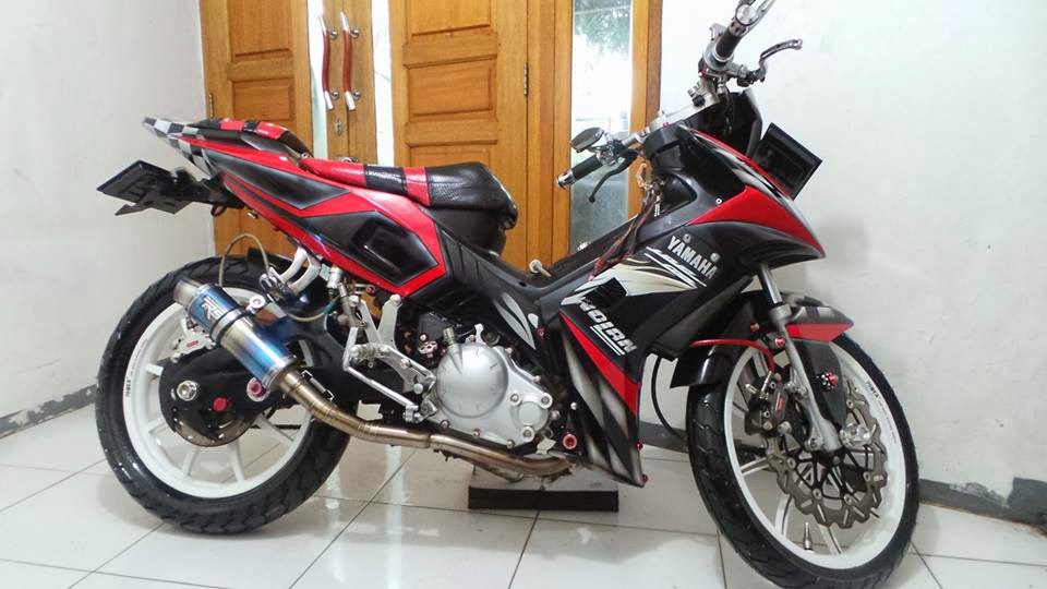 gambar modifikasi  motor yamaha new  jupiter  mx  terbaru