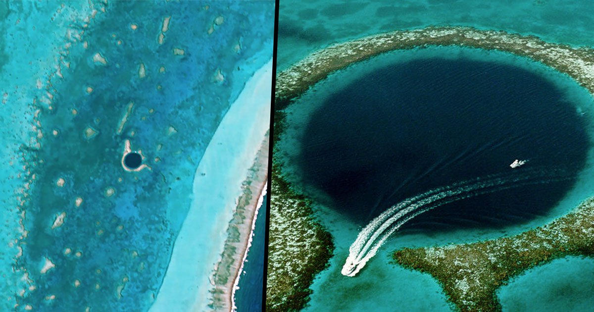 Divers Discover An Incredible Mystery At The Bottom Of A Great Blue Hole In Belize