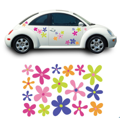 car stiker Flower Car Stickers The Best Car Sticker Inspirate