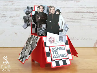 Ashes to Ashes Box Card by Esselle Crafts