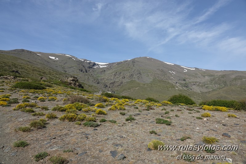 Cerros Trevelez - Granados - Peñón del Muerto I y II - Plaza de los Lobos