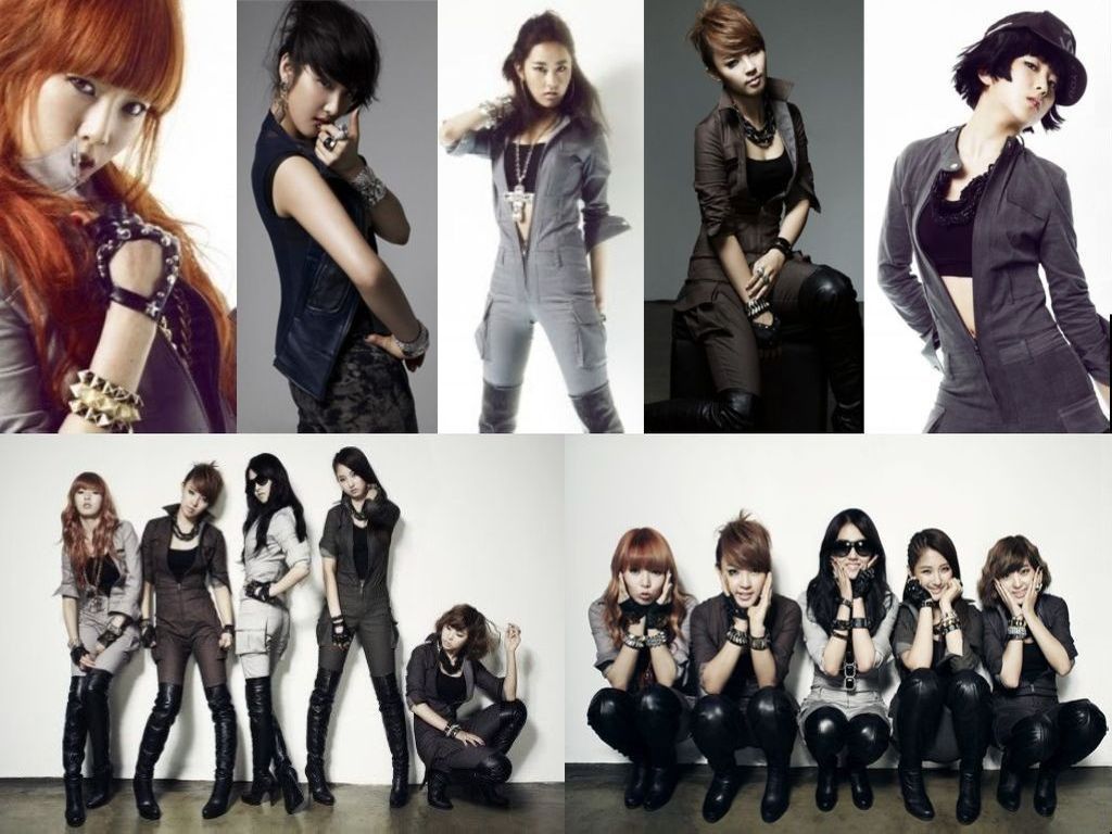 Style of Each Member of The 4 Minute Wallpaper | Take Wallpaper