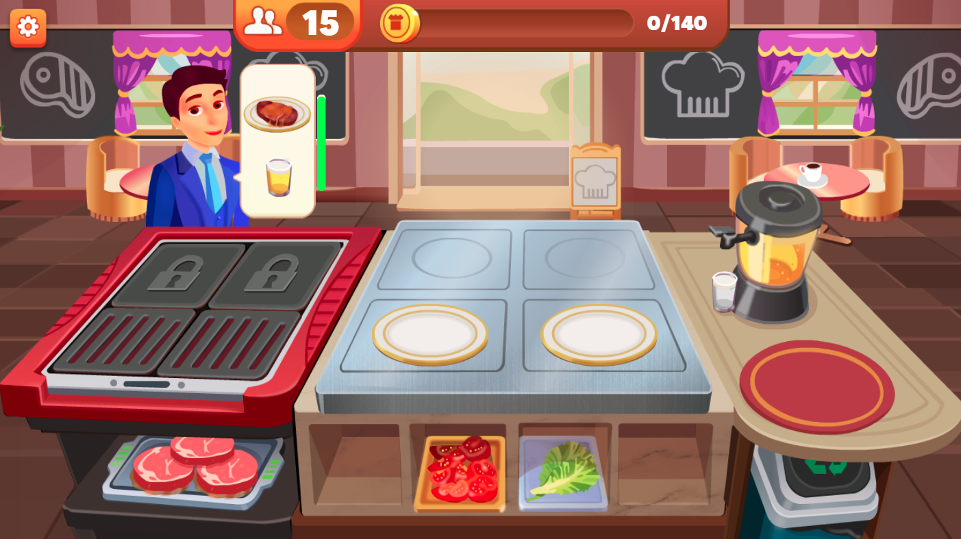 Games Cooking Street