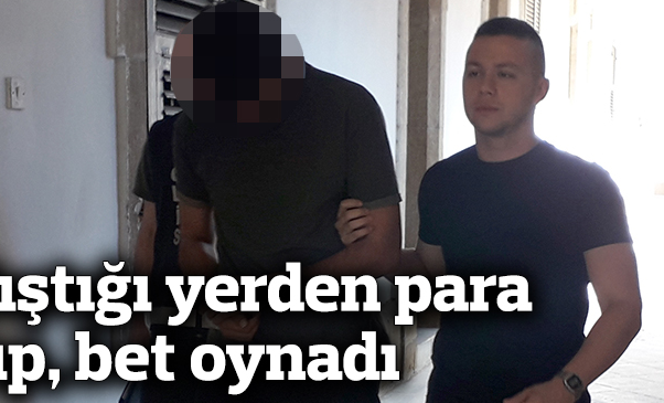 Man steals company money in north Cyprus, bets with it