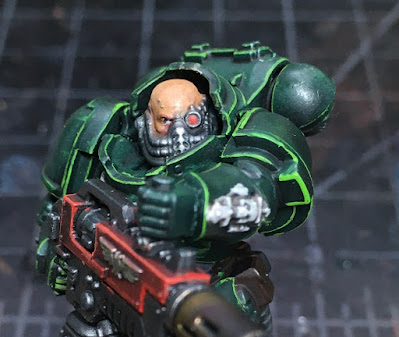 Dark Angels Indomitus Eradicators WIP