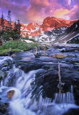 Imágenes de montañas, ríos, cascadas, paisajes y flores