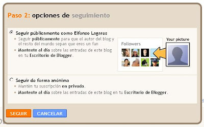 Seguidores en Blogger