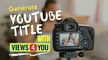 YouTube Title Generator with Views4You (FREE)