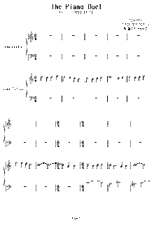 My Music Blog: The Corpse Bride Music Sheet - Piano Duet