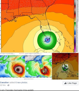 Hurricane Irma models as of Thursday 3pm