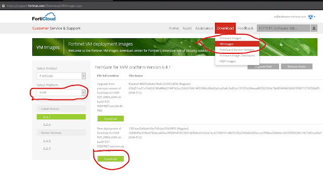 Download and Deploy Fortigate to EVE-NG Lab