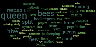 sam comfort,bee,split,emergency queen,bee keeping,darwinian beekeeping,MABA,