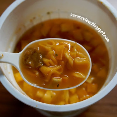 รีวิว มีพลัส บะหมี่กึ่งสำเร็จรูปของไทย รสต้มยำทูน่า (CR) Review Thai Soup with Noodles Tom Yum Tuna, Me Plus Brand.