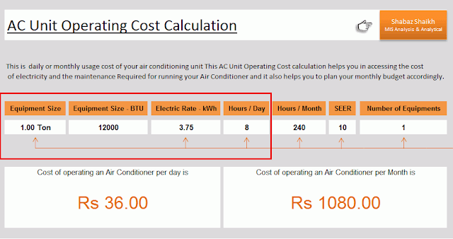 AC Unit Size Calculator