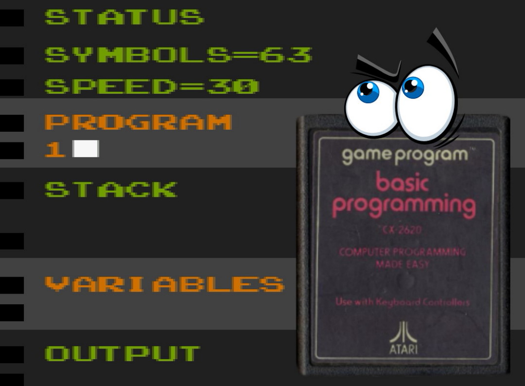 Atari-Steckmodul Basic Programming