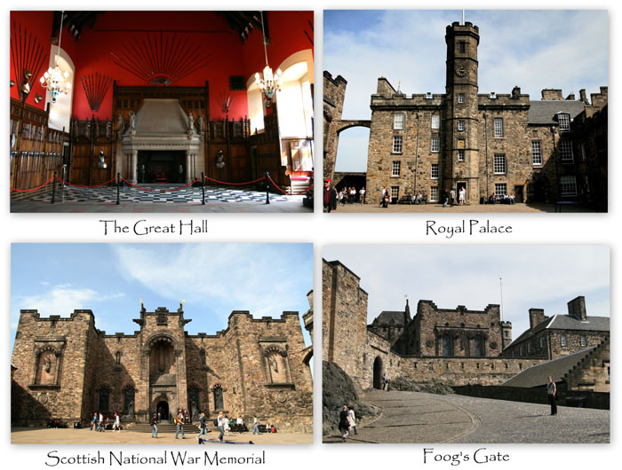 Crown Square at Edinburgh Castle 