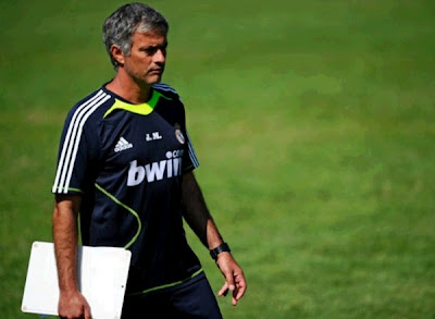 Mourinho in the Real Madrid pre-season 2011-2012