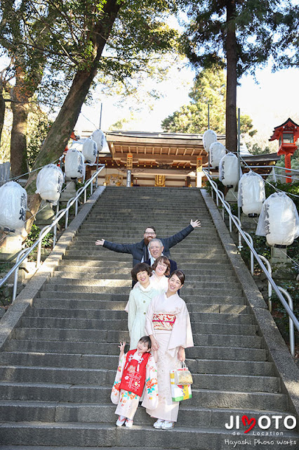 枚岡神社の七五三出張撮影