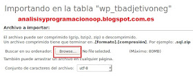Importar XML desde MySQL