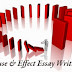 Cause and Effect Essay taktik ve ipuçları