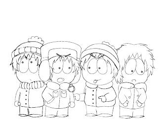 #8 Kyle Broflovski Coloring Page