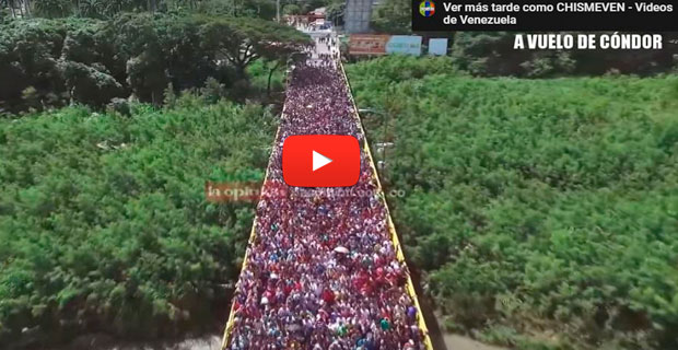 Maduro dice que la emigración masiva de venezolanos es un invento
