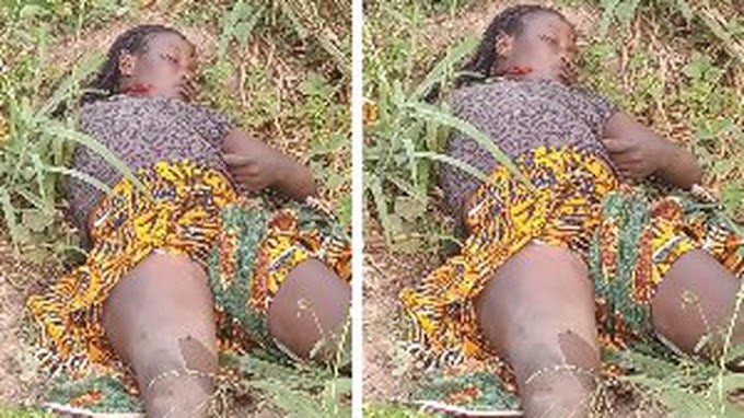 Mother Of 6 Butchered By Her Husband Near A River In Bono Region (Photos)