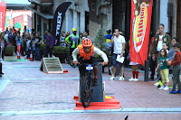 Cronoescalada ciclista de la calle Portu