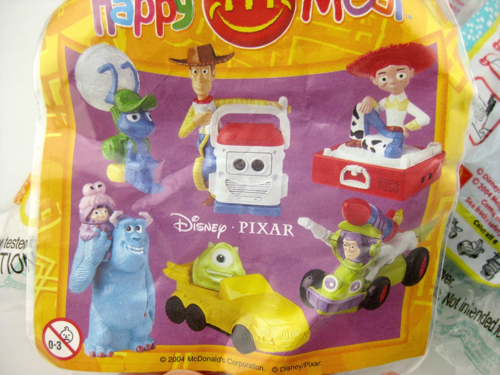 Dan The Pixar Fan Disney Pixar Fun Mcdonald S Happy Meal Toys 04