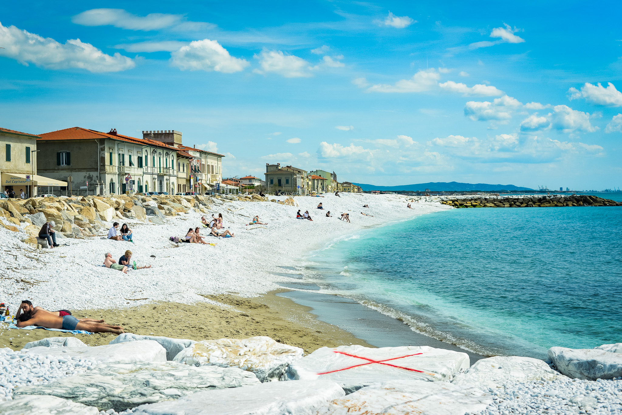 Marina di Pisa, Dom z Kamienia blog Kasi Nowackiej