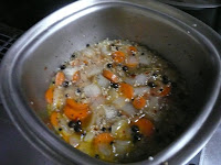 Veggies have simmered 15 minutes