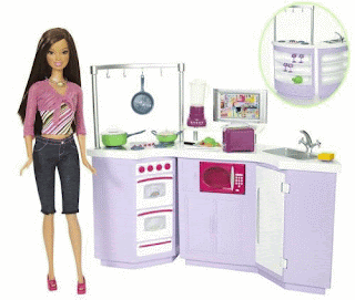 Barbie Teresa & Kitchen Playset