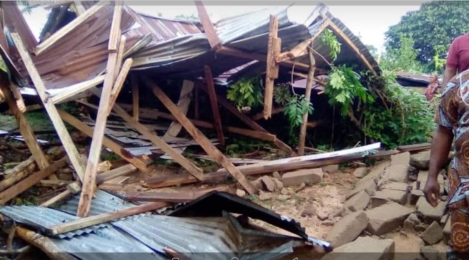 Heavy windstorm destroy over 150 houses in Boki LGA of Cross River State 