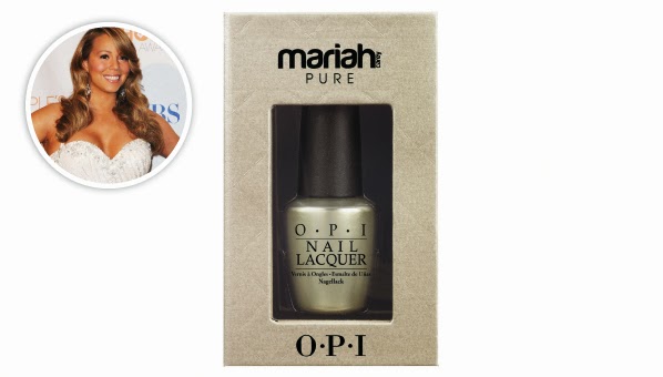 New in Beauty: Mariah Carey has a New OPI Polish Line and One of them has 18K Gold In It!