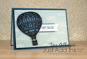 Stampin' Up!, scissorspapercard, Texture Paste, Lift Me Up, Up & Away, Sunshine Wishes, Just Add Ink