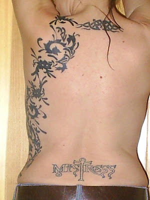 Lower Back Tribal Tattoo