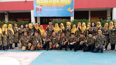 Korwil Pendidikan Kecamatan Tangerang Gelar Dwi Lomba FLS2N dan O2SN